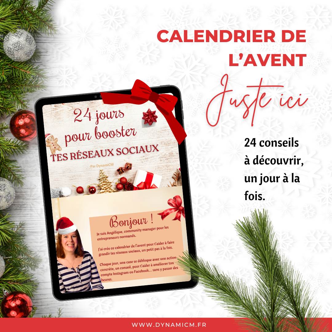 Calendrier de l'Avent DynamiCM 2025